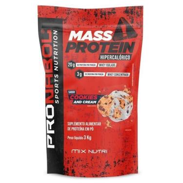 Imagem de Mass Protein Cookies Pouch 3kg - Pronabol-Unissex