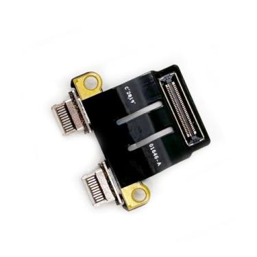 Imagem de Conector de tomada de alimentação CC de substituição E/S USB-C Porta de carregamento compatível com MacBook Pro 33.0 cm 38.1 cm 40.6 cm modelo A1989 A1990 A2141 A2159 A2251 A2289 A2338 meados de 2018