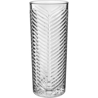 Imagem de VASO DECORATIVO PLANTA REDONDO HOME&CO VIDRO 24X10X10CM TRANSPARENTE