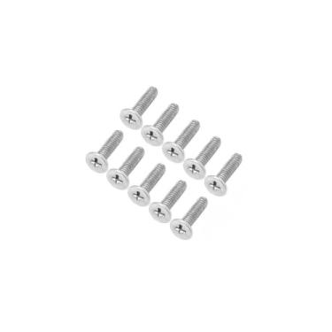 Imagem de Zahara 10 peças de substituição de parafusos de capa de base inferior prata para ASUS ExpertBook B1 B1402 B1402CBA B1402CVA / B1502 B1502CBA B1502CVA B1502CGA