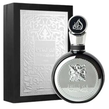 Imagem de Perfume Masculino Fakhar Black Âmbar, Notas de Maçã, Lavanda e Madeira, 100ml CAIXA BRANCA (NTM-2378)