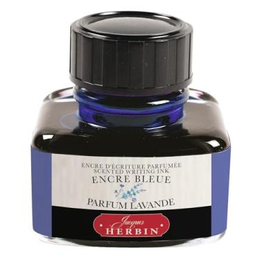 Imagem de Tinta perfumada Herbin Georges Lalo 13710T Lavanda, 30 ml, 4,90 x 4,90 x 5,20 cm, azul