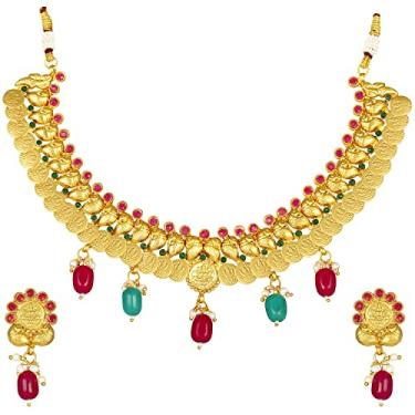 Imagem de Aheli Elegante conjunto de brincos indiano para festa de casamento falso Kundan conjunto étnico Bollywood moda declaração joia para mulheres