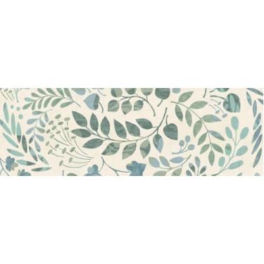 Imagem de Coleção Floor Flair, Woodsia em creme floral de 6 x 1,8 m, vinil durável à prova d'água e resistente a manchas, tapete de área interna, revestimento protetor de piso, decoração de interiores para casa