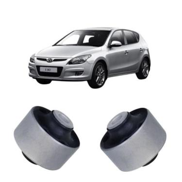 Imagem de Kit 2 Bucha Maior Bandeja Dianteira Hyundai i30 2009/2013 - Solupe Par