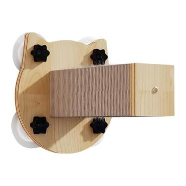 Imagem de MFMEXUL Escadas para Gatos, Postes para Arranhar, Poleiros, Acessórios, Protetores de Móveis, Degraus para Subir, Suprimentos para Gatos Arranharem, Formato de Cabeça de