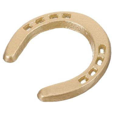 Imagem de DIYEAH Decoração de Parede Em Forma de Ferradura de Ferro Fundido, Pingente de Metal Em Forma de Ferradura, Escultura Dourada