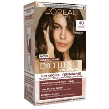 Imagem de Tintura Imedia Excellence Sem Amonia 4U Castanho Universal