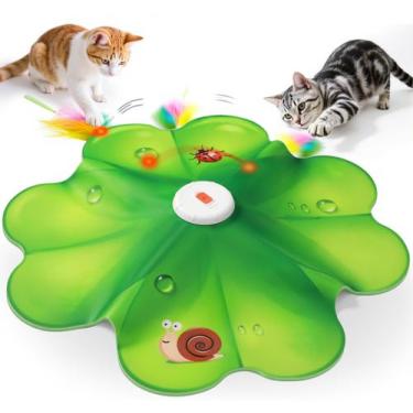 Imagem de Brinquedo interativo para gatos FEELNEEDY Recarregável Hide and Seek