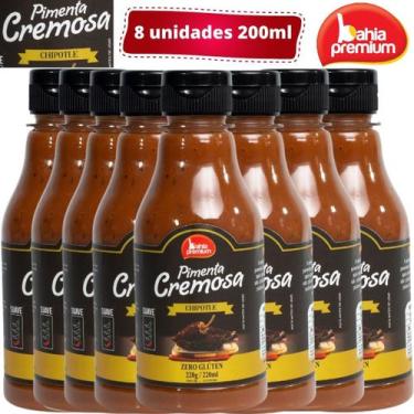 Imagem de Pimenta Cremosa Com Ervas Finas Molho Gourmet Picância Intensa Churras