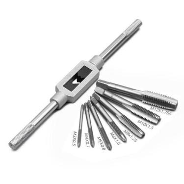 Imagem de Kit Jogo De Machos Com Vira Macho Desandador 8 Peças F-224 - Pen Tech