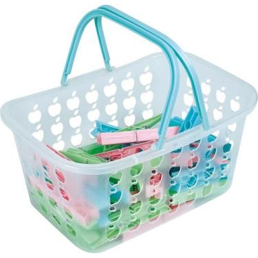 Imagem de Cesto de prendedores Maxi 36pc Mor