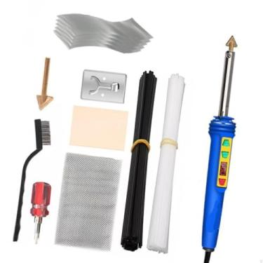 Imagem de Generic Kit de ferro de solda, ferramentas para soldador, aquecimento rápido, kit de reparo digital, máquina de solda de plástico para caiaque, artesanato,
