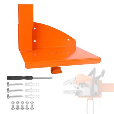 Imagem de Fukaisu Suporte para Motosserra, Resistente Suporte Parede Motosserra Expositor Organização Garagem para Stihl MS250 MS251 MS170 MS171 MS172 Organizador Barracão Acessórios
