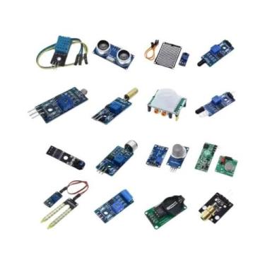 Imagem de Kit De Módulos De Sensores Arduino Raspberry Pi 45 Em 1, DIY UNO R3 ME