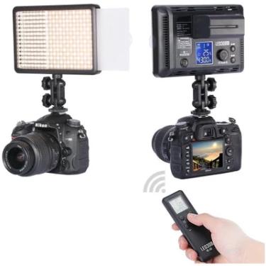Imagem de Iluminador Painel de LED com Controle Remoto, Bateria e Carregador - Godox 308c