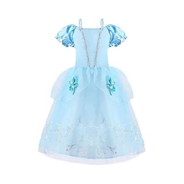 Imagem de Vestidos de Princesa para Meninas - Rapunzel, Cinderela, Bela - Festa 