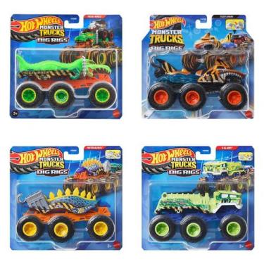 Imagem de Hot Wheels Monster Truck Big Rigs, Surpresa HWN86