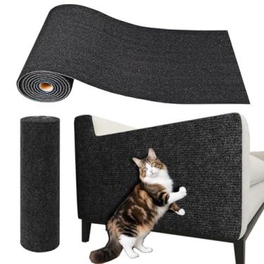 Imagem de ReWallpaper Tapete para arranhar gato preto estimável tapete autoadesivo para parede 30 x 2 m