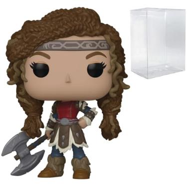 Imagem de POP! Movies : How to Train Your Dragon- Astrid with Axe #1791 Bundled with Compatible Box Protector Case
