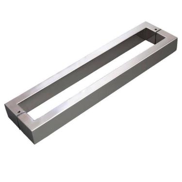Imagem de Puxador Duplo H-40 Inox Escovado Geris 40x20mm