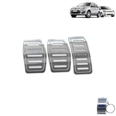 Imagem de Pedaleira Manual Ford Fiesta 2007 A 2014 Aço Inox