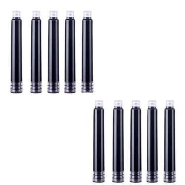 Imagem de kit 10 RECARGAS TINTA NANQUIM PARA CANETA TINTEIRO 5ML PRETA - GOBER