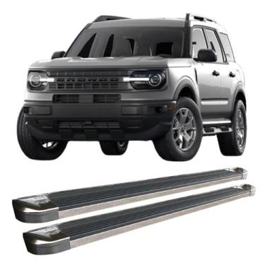 Imagem de Estribo Bronco 2021 a 2024 Prata - C&K