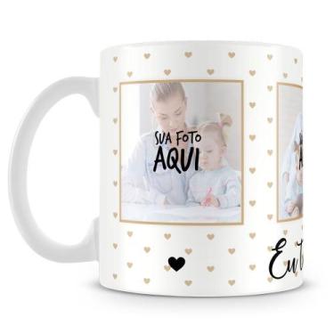 Imagem de Caneca Personalizada com Foto - Modelo 5 (3 Fotos) - Presente Especial