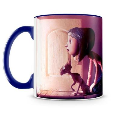 Imagem de Caneca Coraline Personalizada de Porcelana com Estampa do Filme Corali