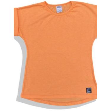 Imagem de Camisa lisa laranja neon - Ciganhinha 