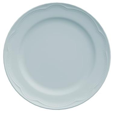 Imagem de Prato de sobremesa em porcelana, modelo Cottage, Ø 21 cm, Germer, Azul