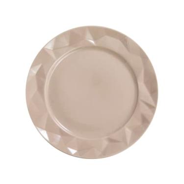 Imagem de Prato raso em porcelana, modelo Edros, Ø 28 cm, Germer, Creme