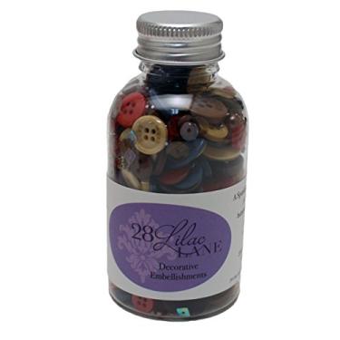 Imagem de Garrafa de enfeite Buttons Galore Farmhouse Scrapbook