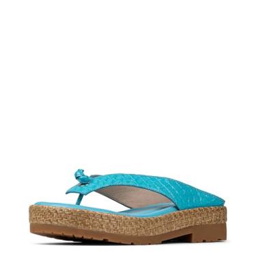 Imagem de Donald J Pliner Sandália feminina Seena, Turquesa, 38