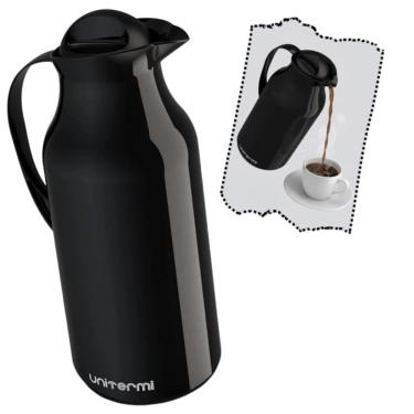 Imagem de Garrafa Térmica Bico Antigotas 1 Litro Para Café Chá Terere