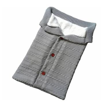 Imagem de Saco de dormir com cobertor de bebê ultramacio para recém-nascidos