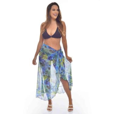 Imagem de Saída de Praia - Paerô Saia Saia Envelope - Dulce Seduccíon