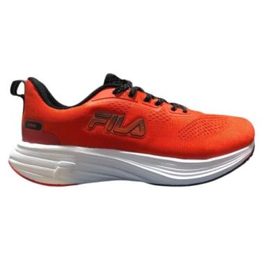 Imagem de Tenis fila stride masculino-laranja/vermelho/preto, 40