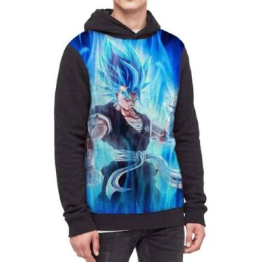 Imagem de Moletom Com Capuz Dragon Ball Full Print Ref:70 - smoke, Preto, GG