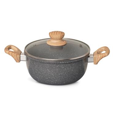 Imagem de Caçarola 4,5L 24CM Marble Dark Grey Oster