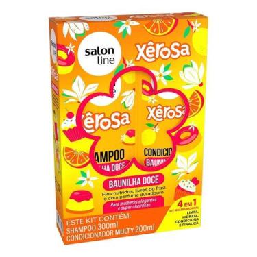 Imagem de Shampoo 300ml + Condicionador Salon Line Xerosa Baunilha Doce 200ml