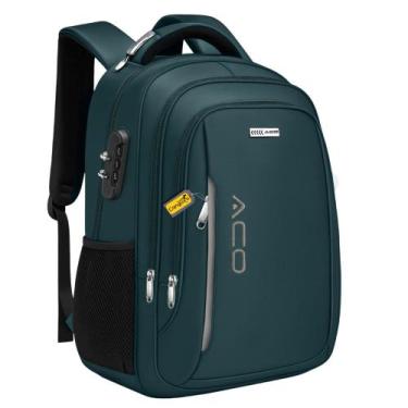 Imagem de Mochila Bolsa Masculina Feminina Notebook Anti Furto Resistente A Agua