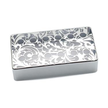 Imagem de Luwecf Capa de Captador para Guitarra Elétrica Humbucker Acessório para Fácil Instalação E Aparência Elegante para Guitarristas Oficina Doméstica Música, Prata