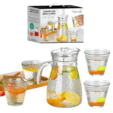 Imagem de Conjunto Com Jarra 1050 Ml e 4 Copos 245 Ml Trancoso