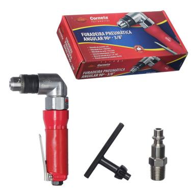Imagem de Furadeira Pneumática Angular 90º -3/8' Corneta