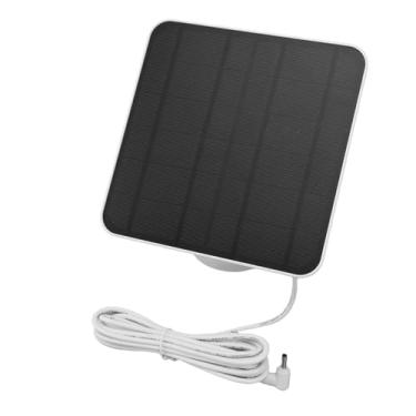 Imagem de Sanpyl Painéis Solares de 12 W para Câmera de Segurança Ring Spotlight Cam Plus Pro, Carregador Solar Com Porta Micro USB DC USB C, Suportes de Parede Ajustáveis ​​em 360 °, 2 Unidades