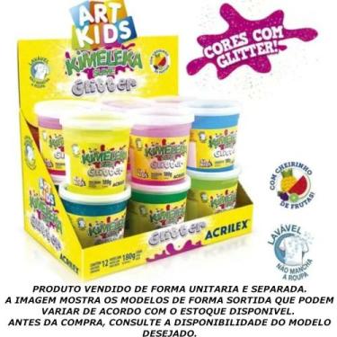 Imagem de Art kids kimeleka slime glitter - acrilex