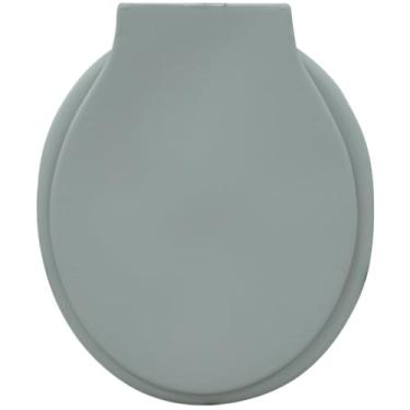 Imagem de Assento Sanitário Injetado Vision Tampa Oval Redondo (CINZA CLARO (SOPRADO))