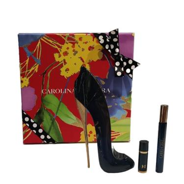 Imagem de Kit Carolina Herrera Good Girl Feminino Edp 80ml + 10ml + Máscara 2ml